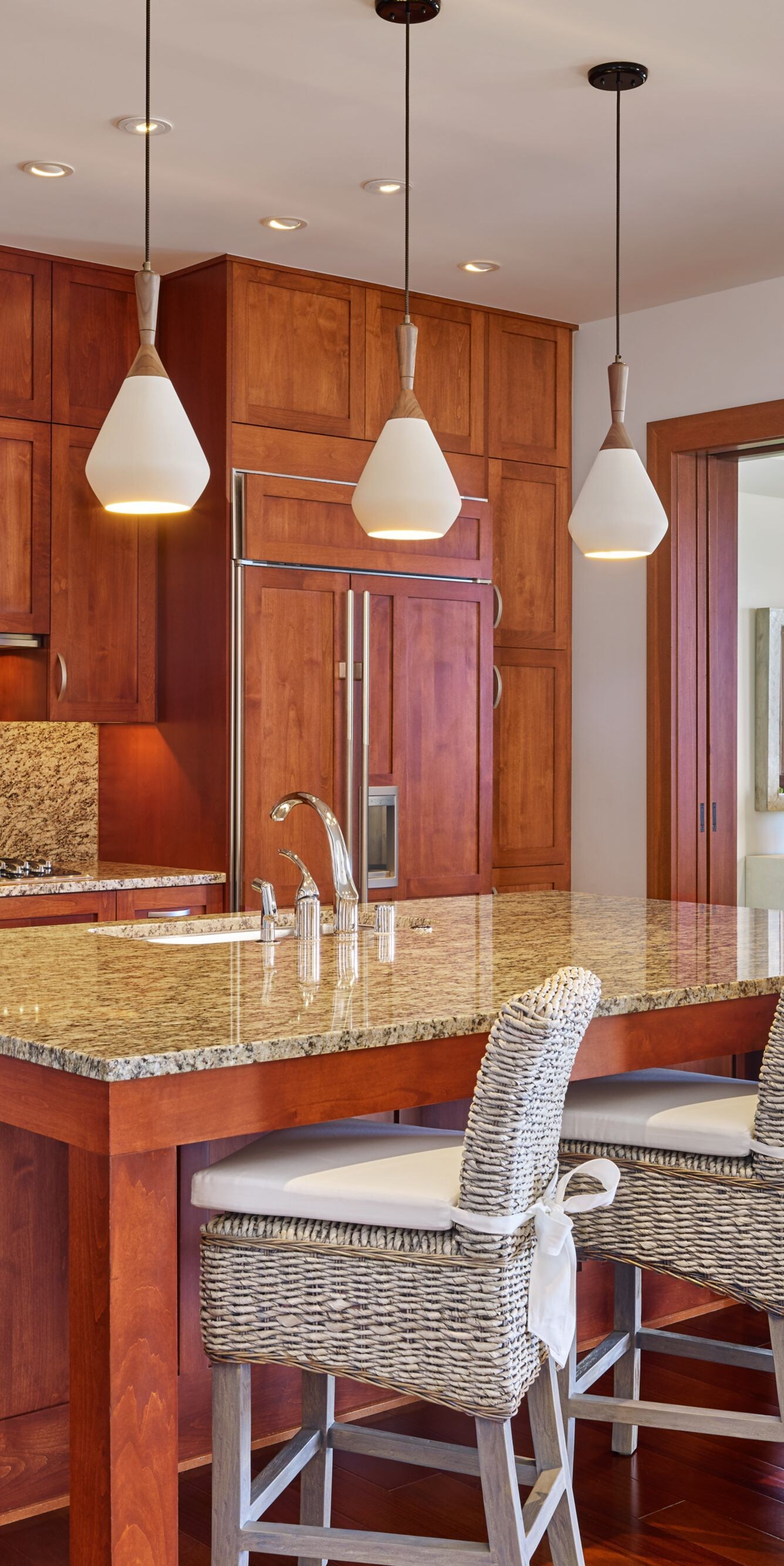 Gourmet Kitchen and dining area