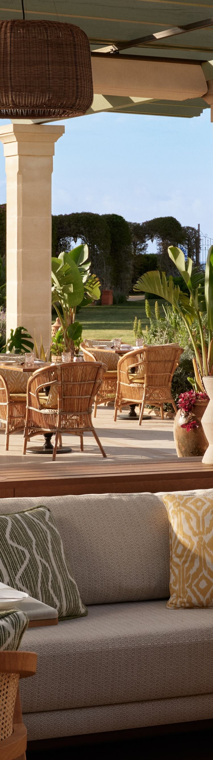 Vista exterior del restaurante Terra