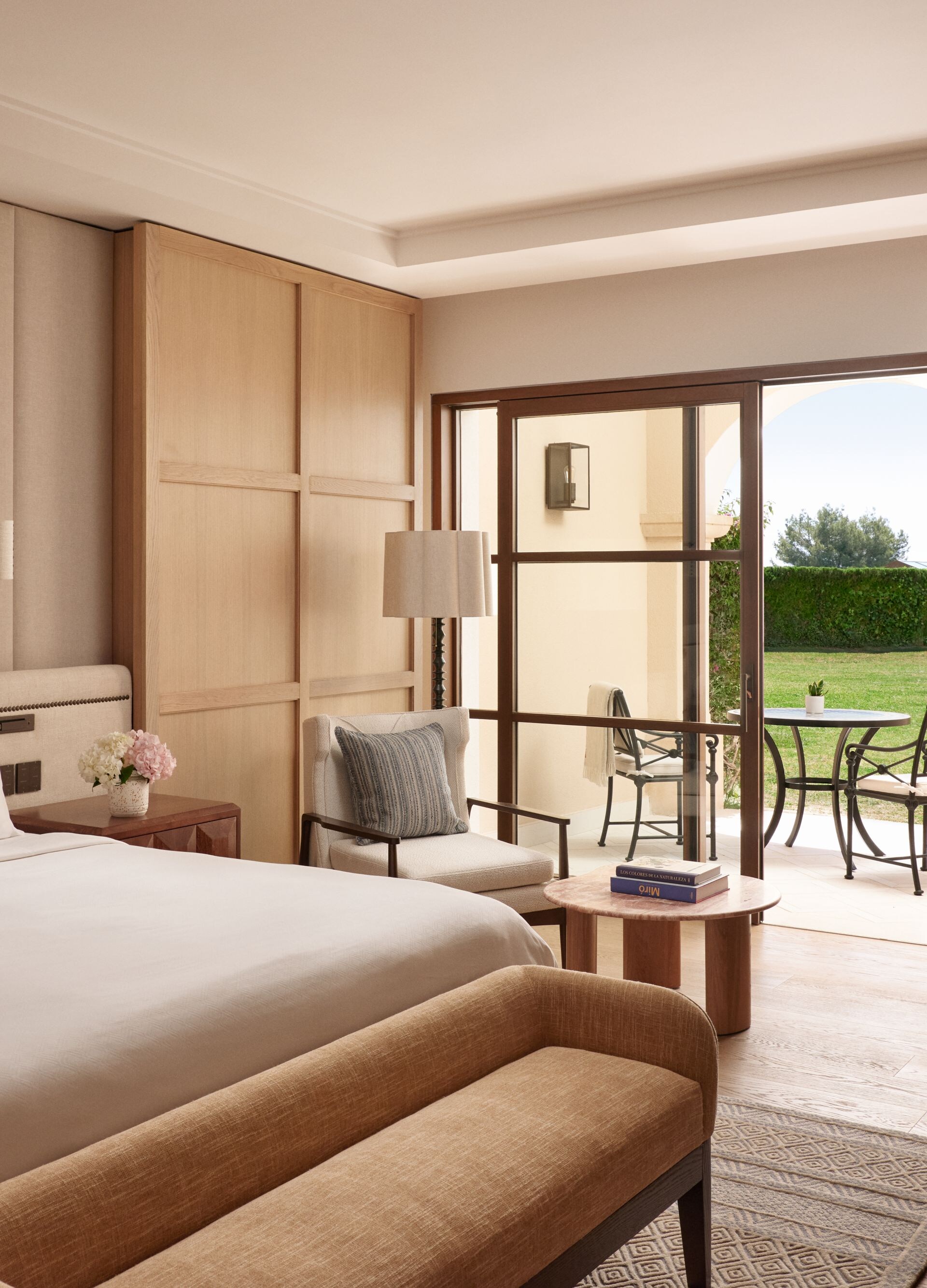Gästezimmer mit direktem Zugang zum Garten