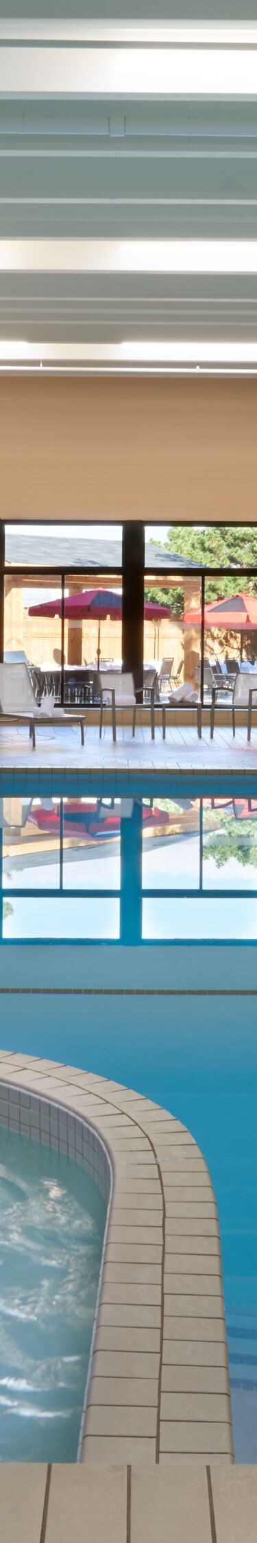 Piscine intérieure chauffée