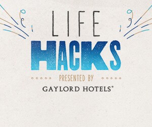 Gaylord Hotels Life Hacks logo