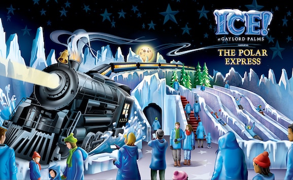 ICE! at Gaylord Palms featuring The Polar Express