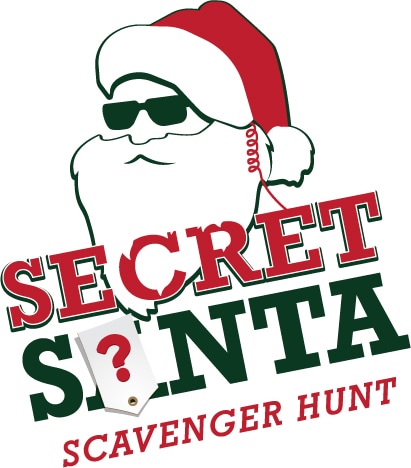 Secret Santa scavenger hunt