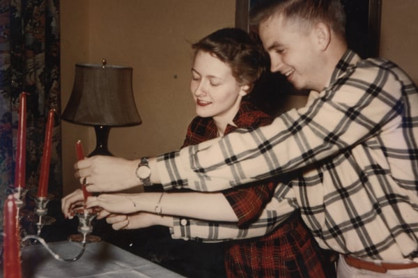 1954 Bill and Donna