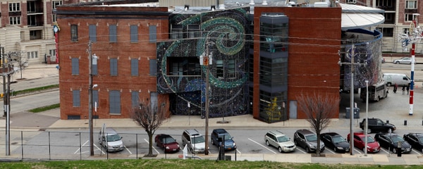 Outside view of American Visionary Art Museum in Baltimore, Maryland