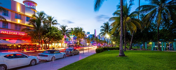 Atracciones y vida noctura en Miami Beach