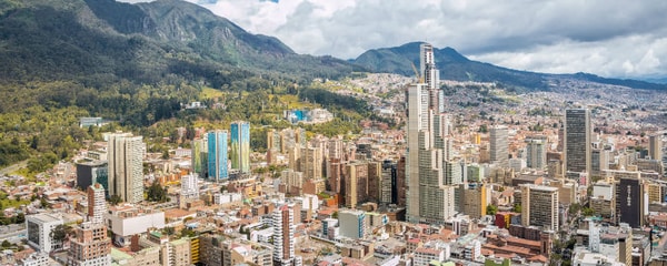 Bogotá, capital colombiana, famosa por su delicioso café