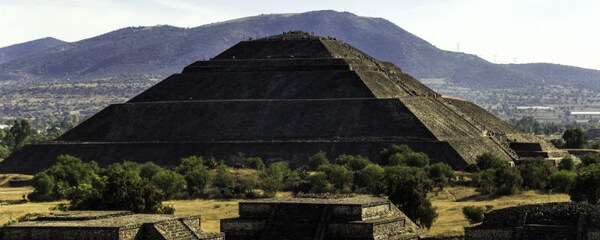 La Pirámide del Sol es uno de los tesoros arqueológicos  de la Ciudad de México