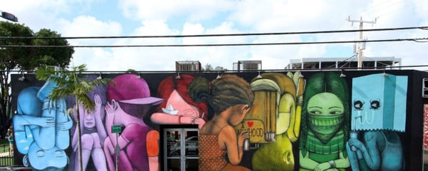 Wynwood, un barrio artístico en Miami, perfecto para que los niños exploren su creatividad