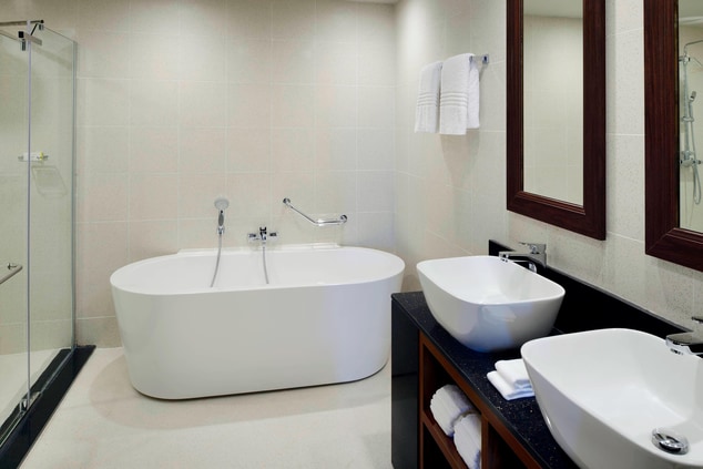 Marriott Executive Apartments Addis Ababa Bathroom