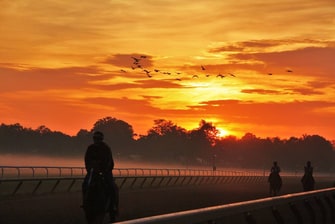 Saratoga Racetrack Sunrise