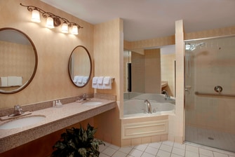 penthouse suite bathroom 