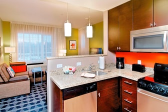 TownePlace Suites Anchorage Suite Kitchen