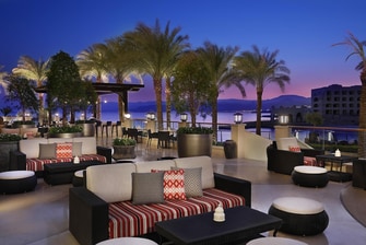 Enjoy the inviting ambience of the terrace lounge for aperitifs and light dinner fare.