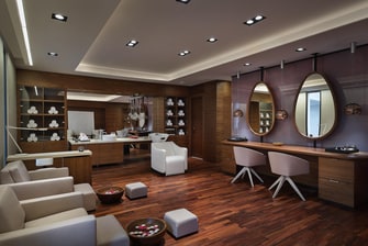 The Beauty Salon at our Spa offers a range of salon services including hairdressing, waxing and manicure and pedicure.