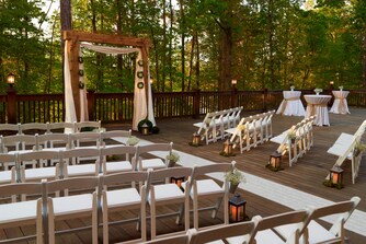 Lakeside Deck - Wedding Ceremony