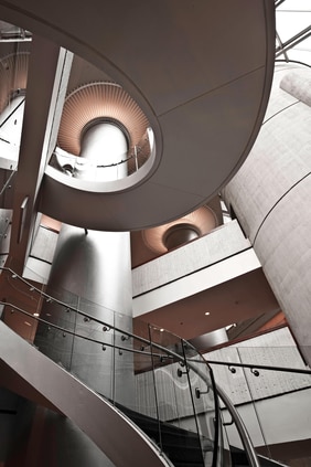 Lobby Spiral Staircase