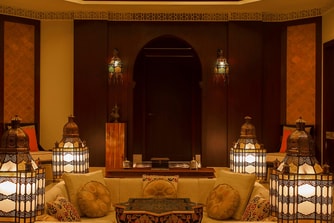 جناح سبا مغربي (Moroccan Spa)، غرفة المعيشة