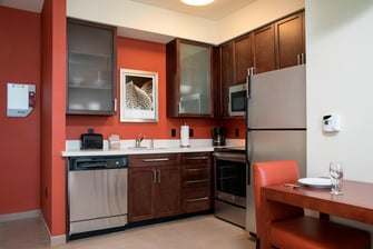 Two-Bedroom Suite - Kitchen - Residence Inn Austin-University Area