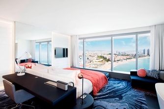 W Barcelona | Dormitorio de la suite Marvelous