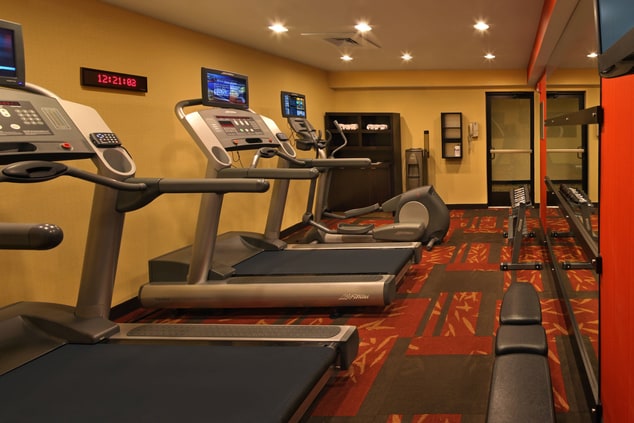 Hotel with gym in Hartford, CT