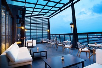 Edelweiss Skylounge Outdoor Area