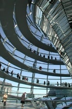 German Reichstag building in Berlin