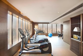 Fitness centre in Bhopal hotel