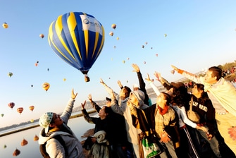 Festival Internacional de globos aerostáticos de Guanajuato