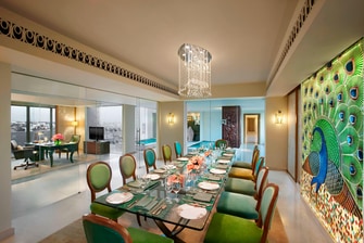 Peacock Suite Dining Room