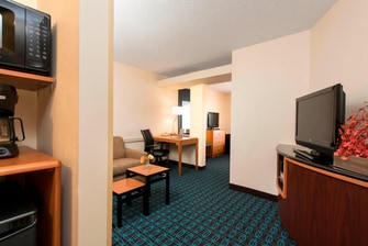 Marriott Fairfield guest rooms, Bloomington Indiana guest rooms