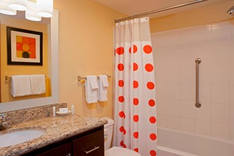 Bathroom at TownePlace Suites Bloomington IN