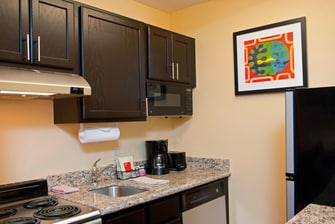 Kitchen at TownePlace Suites Bloomington IN