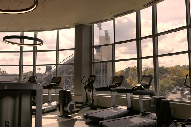 Natural Light in Fitness Center