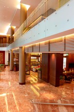 Lobby del hotel de Bogotá