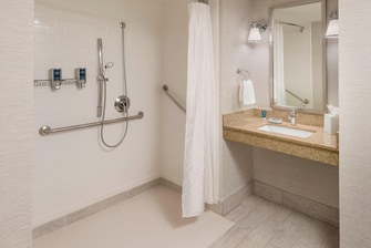 Accessible Bathroom - Roll In Shower