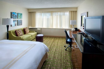 Peabody king guest room