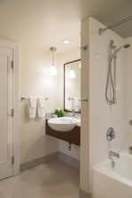 Boston Seaport Hotel Hospitality Suite Bathroom
