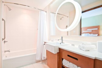 Gonzales hotel suite bathroom