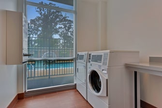 Gonzales hotel laundry room