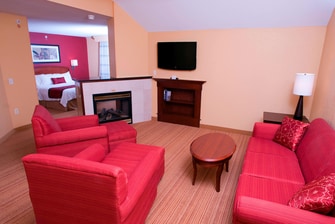 King Suite Larger Spa Living Area