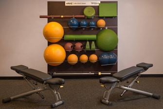 Baltimore hotel weight training area