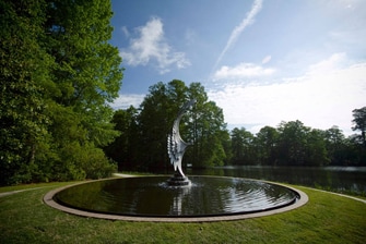 Swan Lake Statue