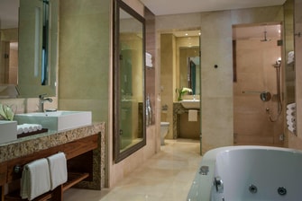 Heliopolis Cairo hotel suite bathroom