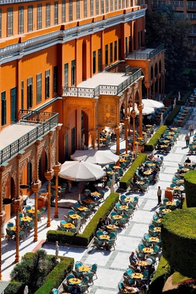 Garden Promenade Café Cairo Restaurant