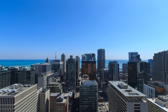 Chicago Skyline from hotel
