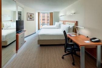 SpringHill Suites Chicago Downtown River North hotel suite