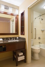 Oak Brook Hotel Room Bathroom 