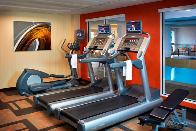 Cleveland airport hotel fitness center