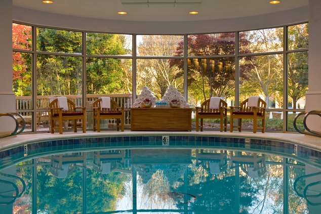 Charlotte luxury hotel indoor pool